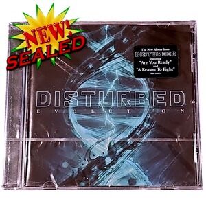Disturbed Evolution CD 2018 New Sealed Reprise Records Heavy Metal Hard‎ Rock
